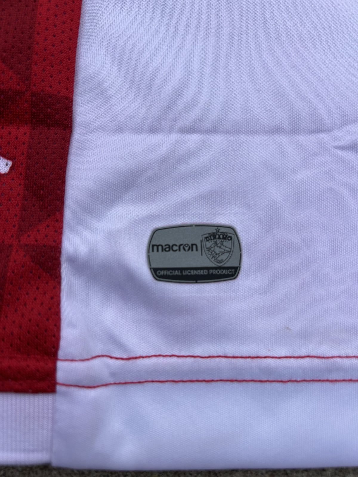 Dinamo Bucuresti 2020/21 Original Home Shirt Size XL - Shorty Football Shirts