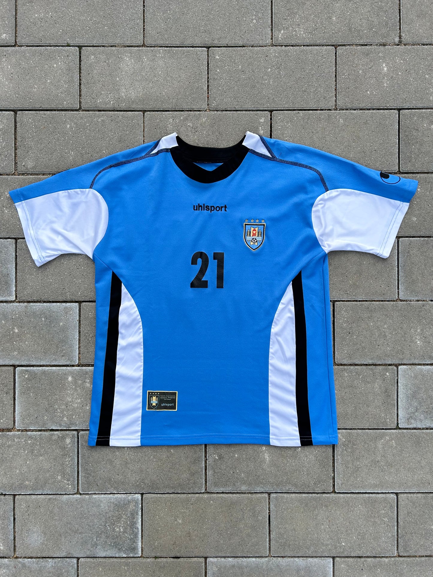 Uruguay 2005/06 Original Home Shirt Forlán #21 Size M