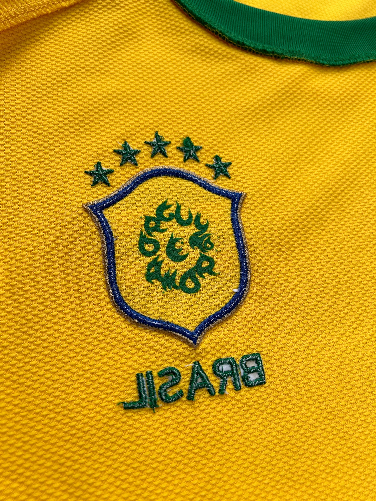 Brazil 2010/11 Authentic Home Shirt Size M