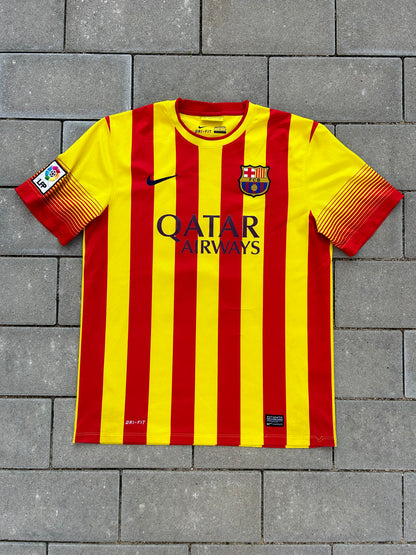 Barcelona 2013/14 Authentic Away Shirt Messi #10 Size L