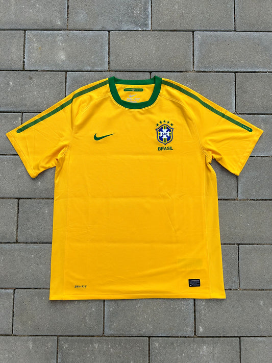 Brazil 2010/11 Authentic Home Shirt Size M