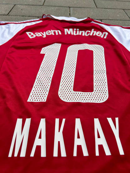 Bayern München 2003/04 Original Home L/S Shirt Makaay #10 Size L