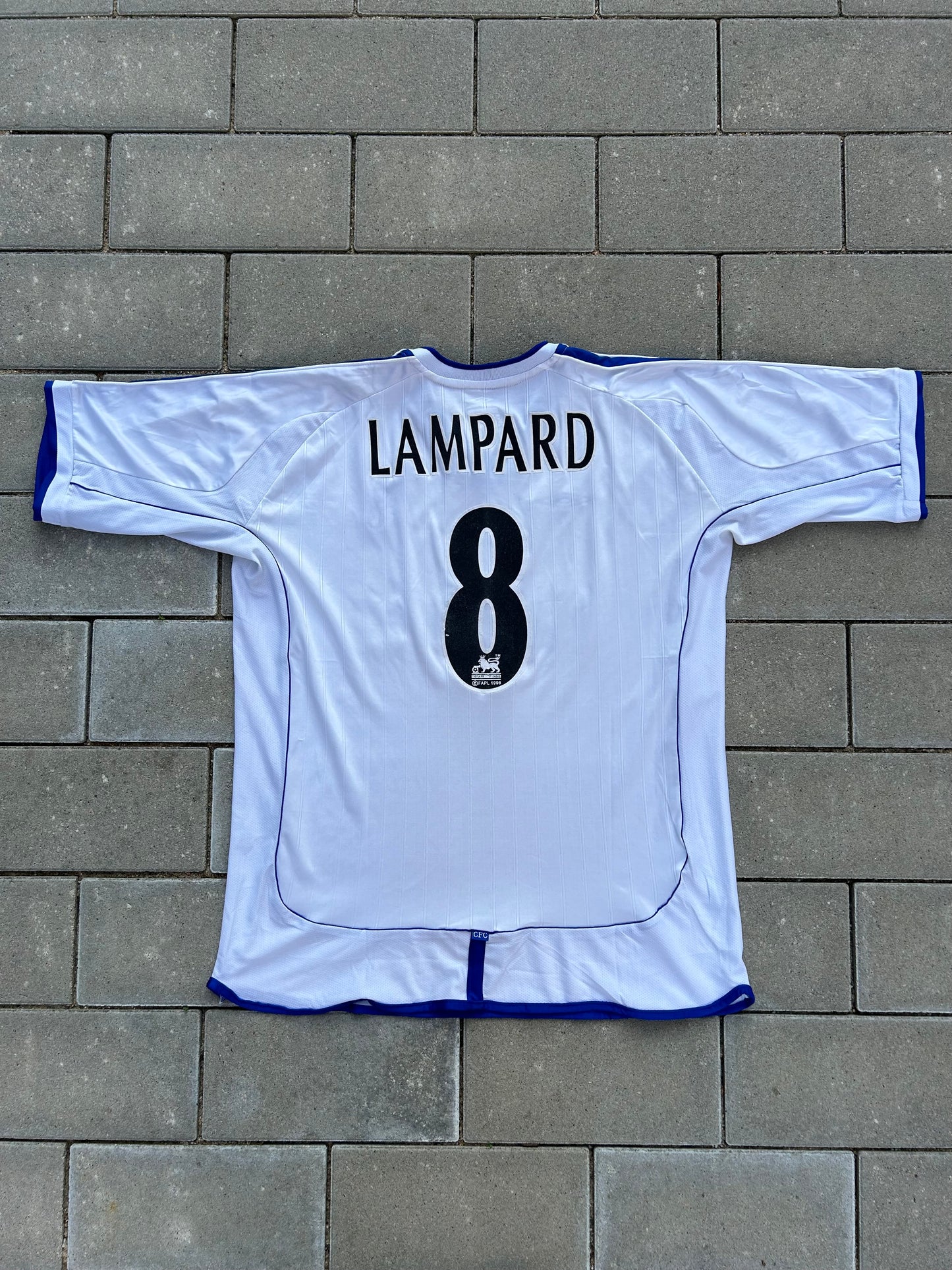 Chelsea 2001/03 Authentic Away Shirt Lampard #8 Size XL