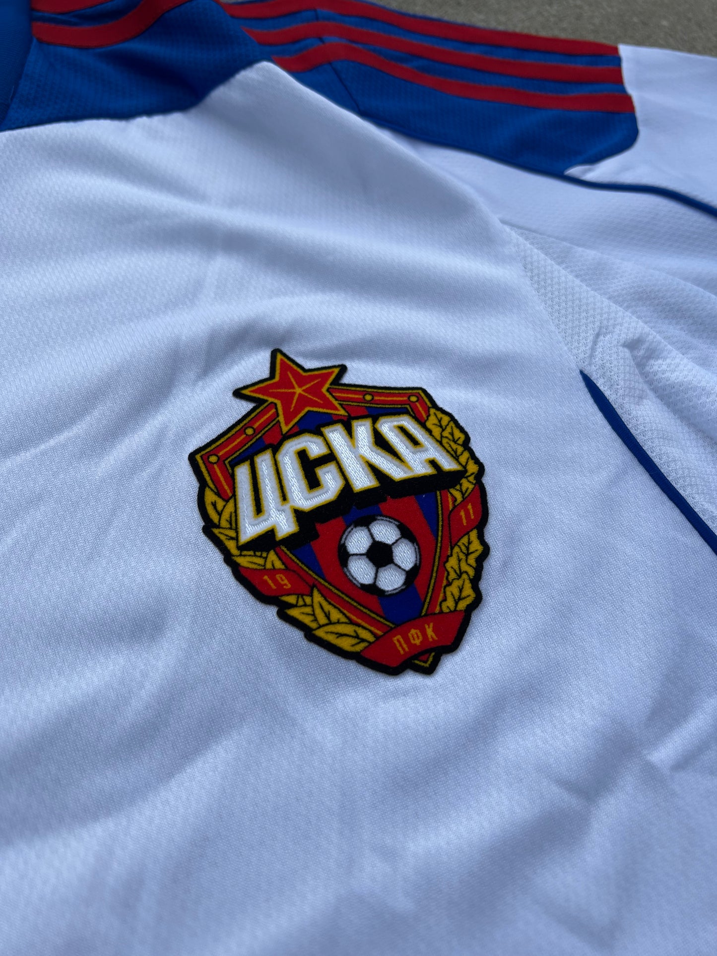 CSKA Moskau 2013/14 Original Spieler Ausgabe Away Shirt L/S Größe 8
