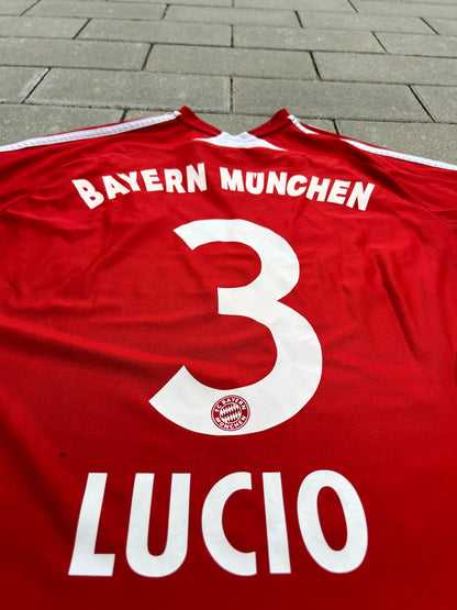 Bayern München 2007/08 Original Home Shirt Lucio #3 Size M