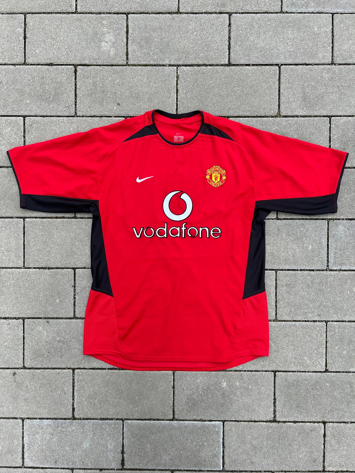 Manchester United 2002/04 Original Home Shirt Size M