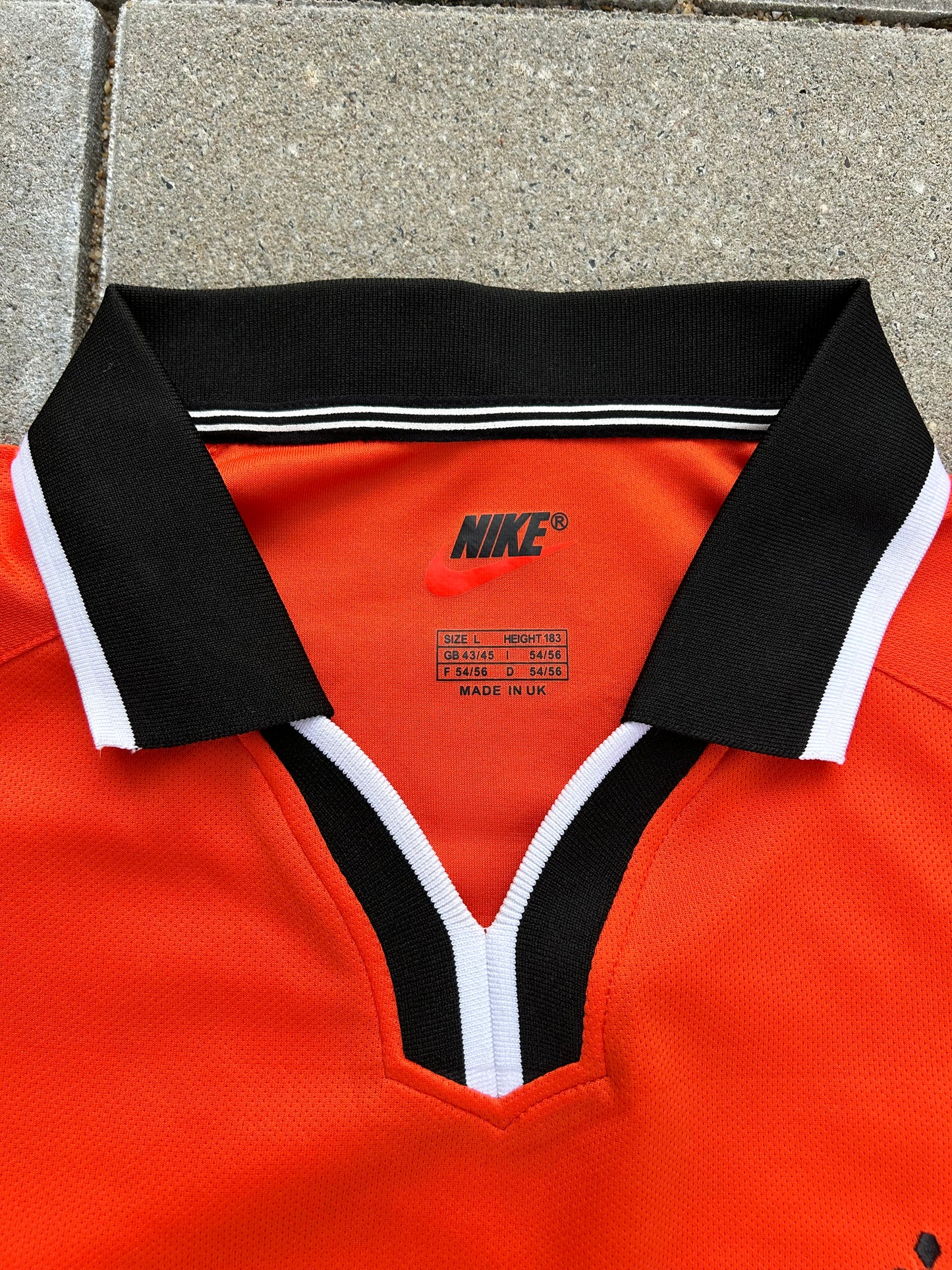 Netherlands 1998/99 Home Shirt Kluivert #9 Size L
