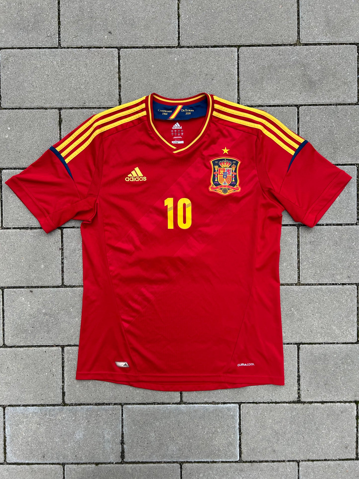 Spain 2012/13 Original Home Shirt Fàbregas #10 Size L