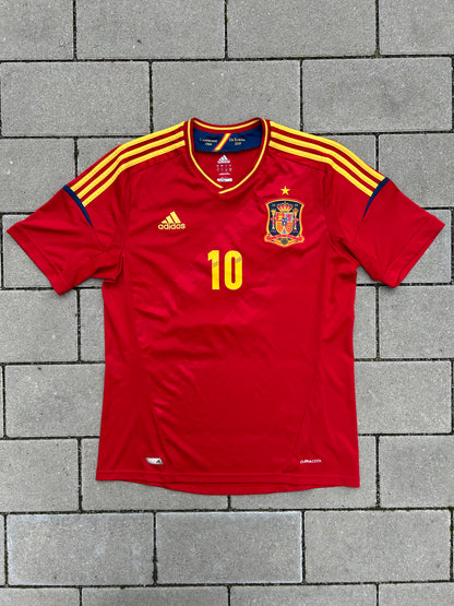 Spain 2012/13 Original Home Shirt Fàbregas #10 Size L