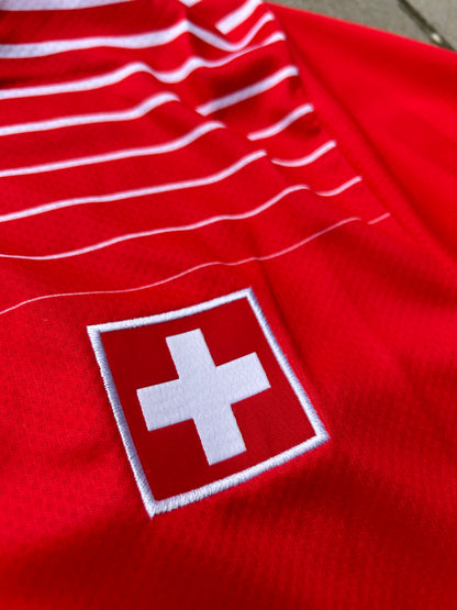 Switzerland 2022/23 Authentic Home Shirt Size M