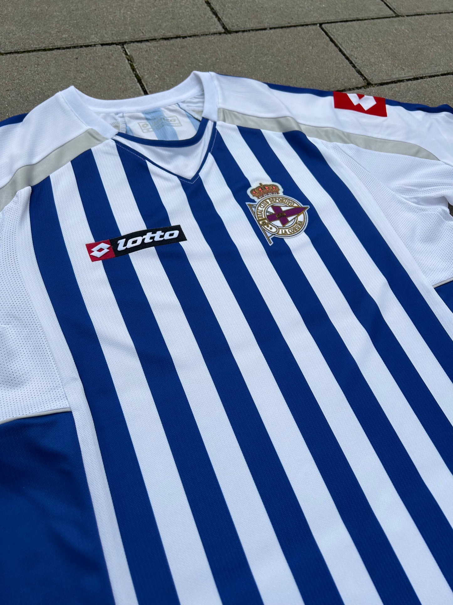 Deportivo La Coruña 2010/11 Original Home Shirt L/S Size M