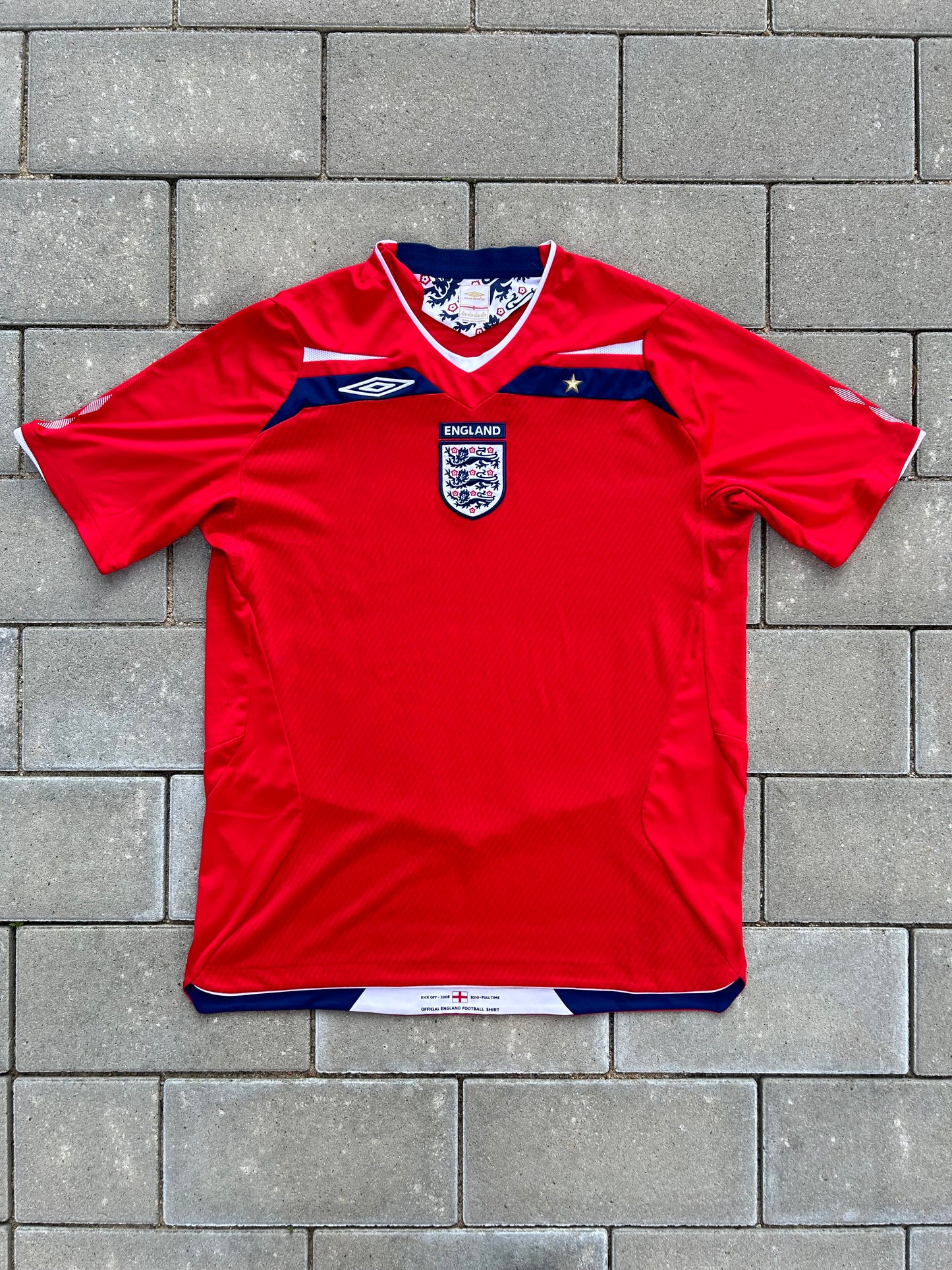 England 2008/10 Authentic Away Shirt Size L