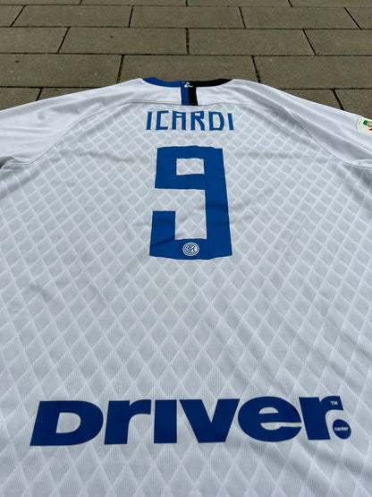 Inter Milan 2018/19 Original Away Shirt Icardi #9 Size XL