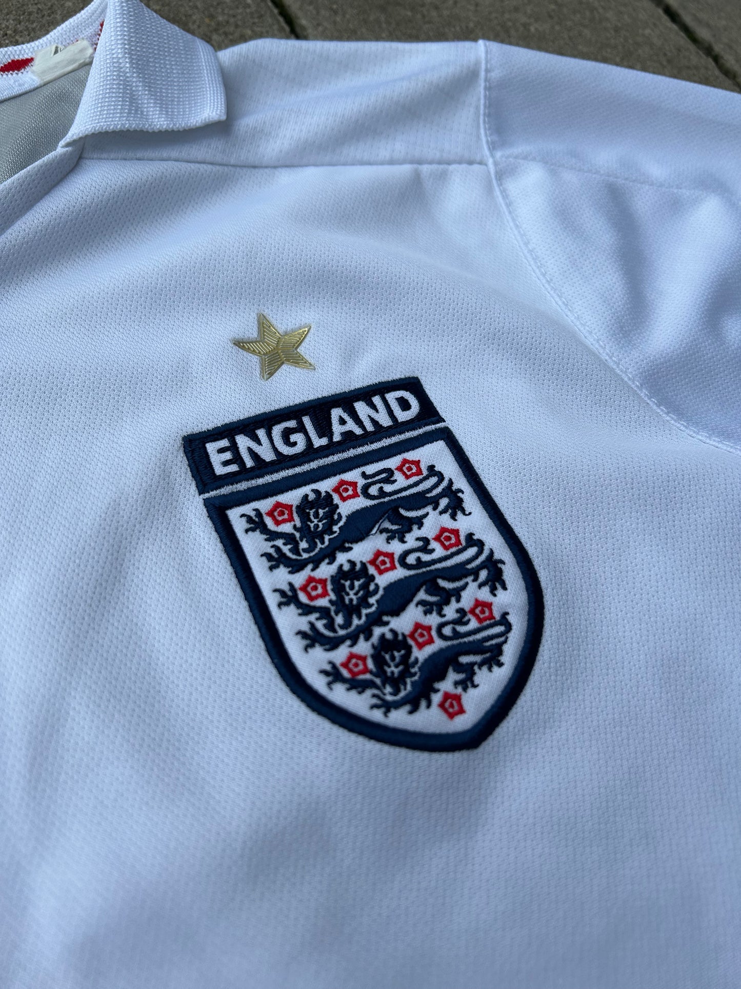 England 2005/07 Original Home Shirt Size S