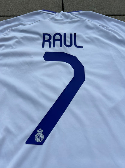 Real Madrid 2007/08 Original Heimtrikot Raúl #7 Größe M