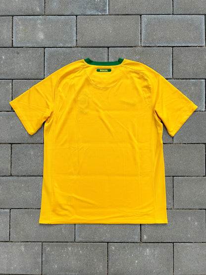 Brazil 2010/11 Authentic Home Shirt Size M