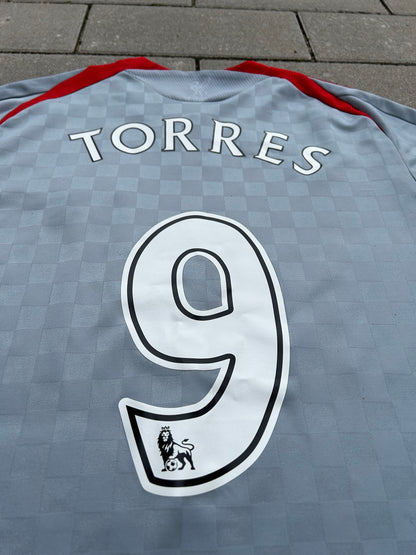 Liverpool 2008/09 Original Away Shirt Torres #9 Size M