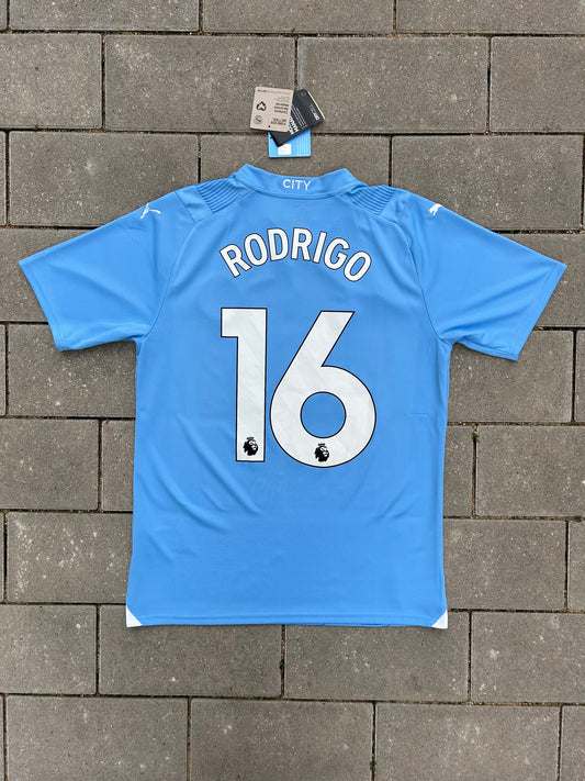 Manchester City 2023/24 Original Home Shirt Rodrigo #16 Size M