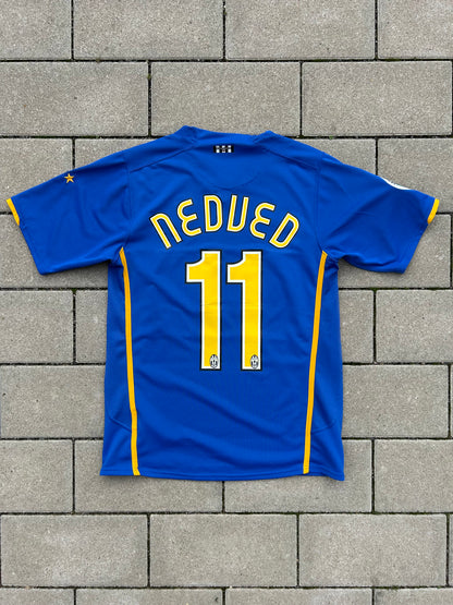Juventus 2007/08 Original Auswärtstrikot Nedvěd #11 Größe S