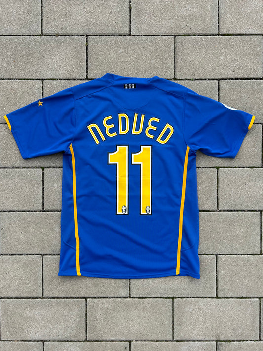 Juventus 2007/08 Original Auswärtstrikot Nedvěd #11 Größe S