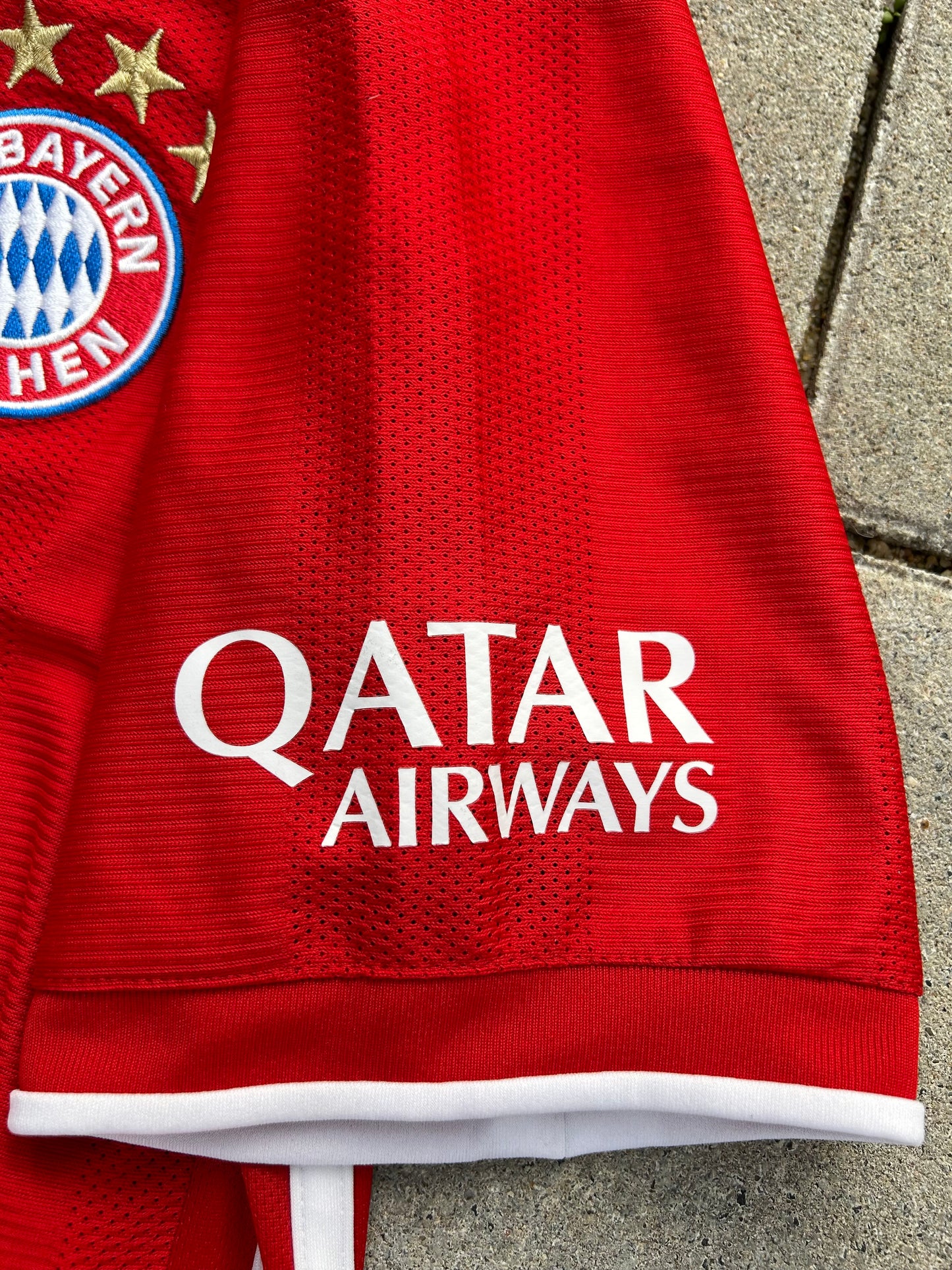 Bayern München 2020/21 Authentic Home Shirt Lewandowski #9 Size S