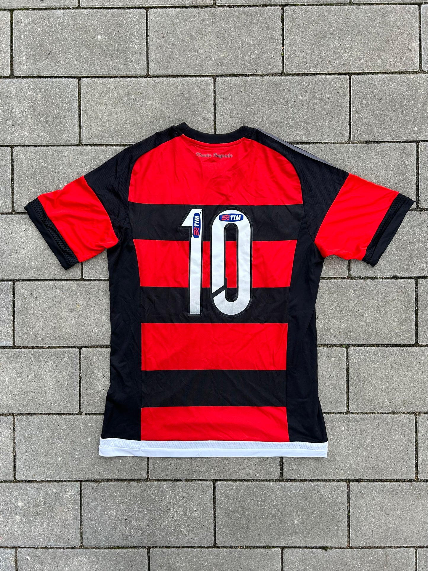 Flamengo 2015/16 Original Home Shirt Ederson #10 Size M