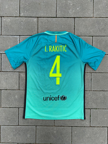 Barcelona 2016/17 Original Third Shirt Rakitic #4 Size M