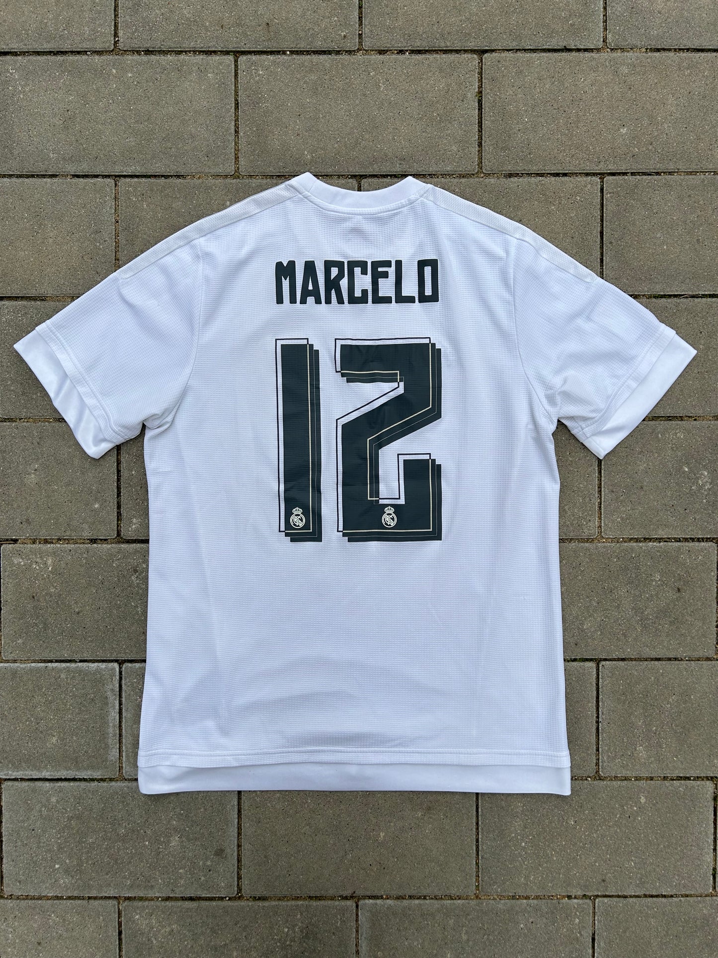 Real Madrid 2015/16 Original Home Shirt Marcelo #12 Size M