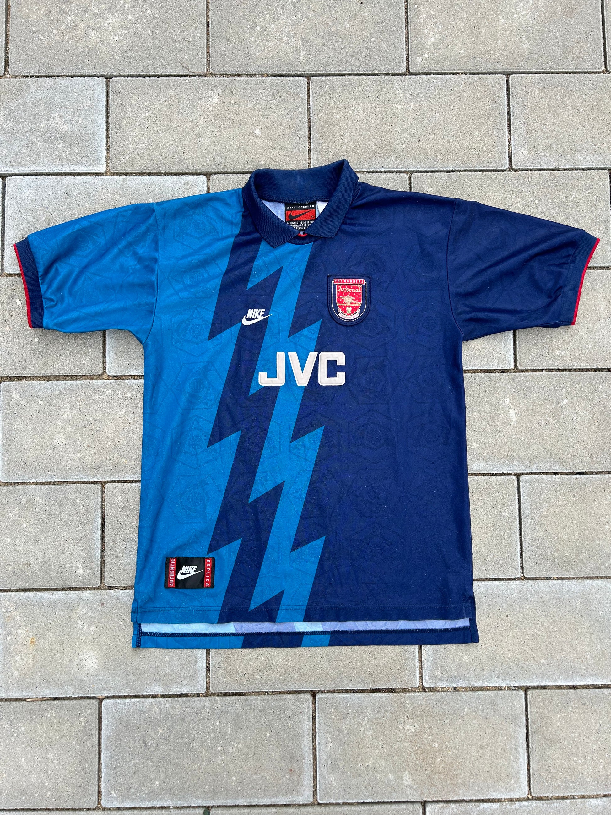 Arsenal 1995/96 Authentic Away Shirt Kids