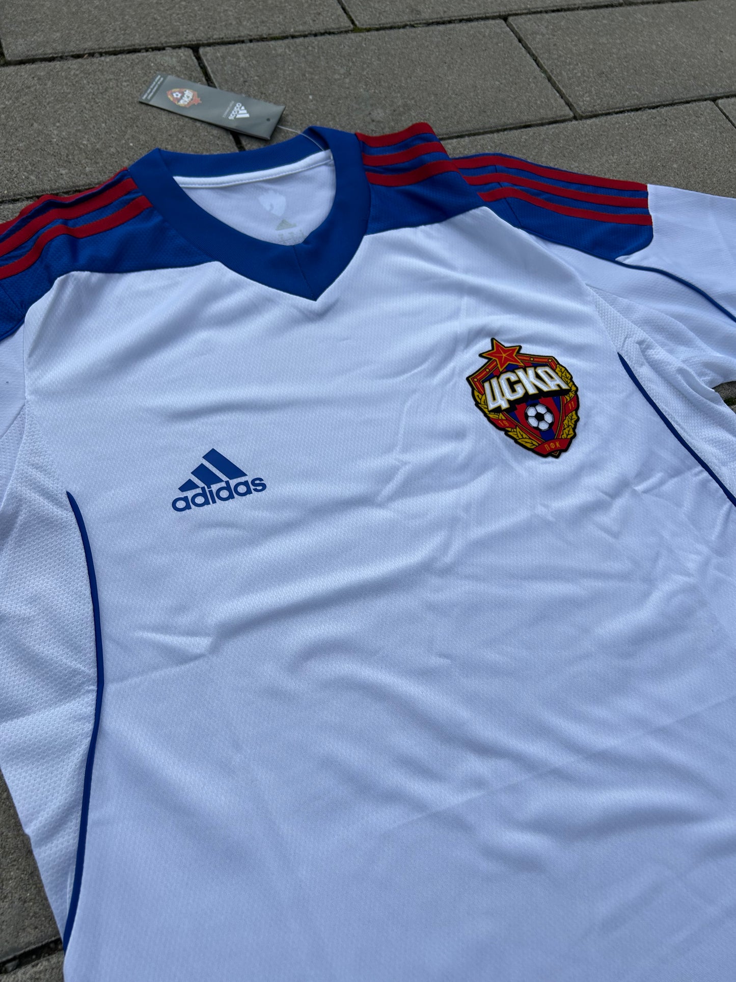 CSKA Moskau 2013/14 Original Spieler Ausgabe Away Shirt L/S Größe 8