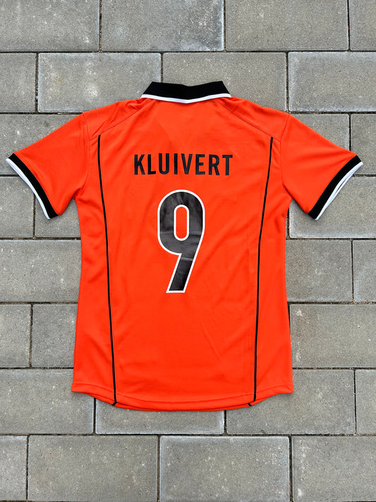 Netherlands 1998/99 Home Shirt Kluivert #9 Size L