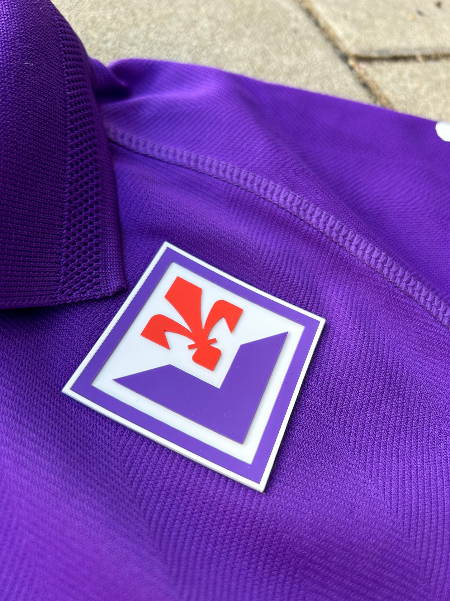 Fiorentina 2024/25 Authentic Home Shirt Size S