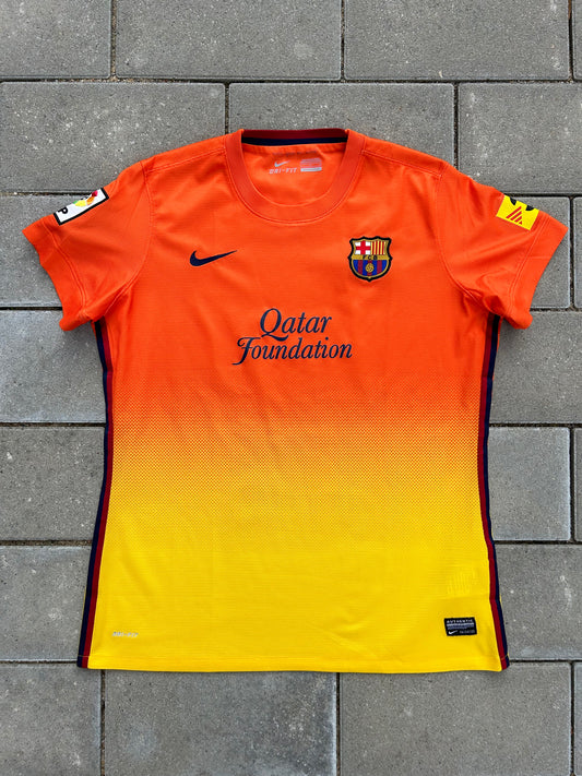 Barcelona 2012/13 Authentic Away Shirt Size L Kids