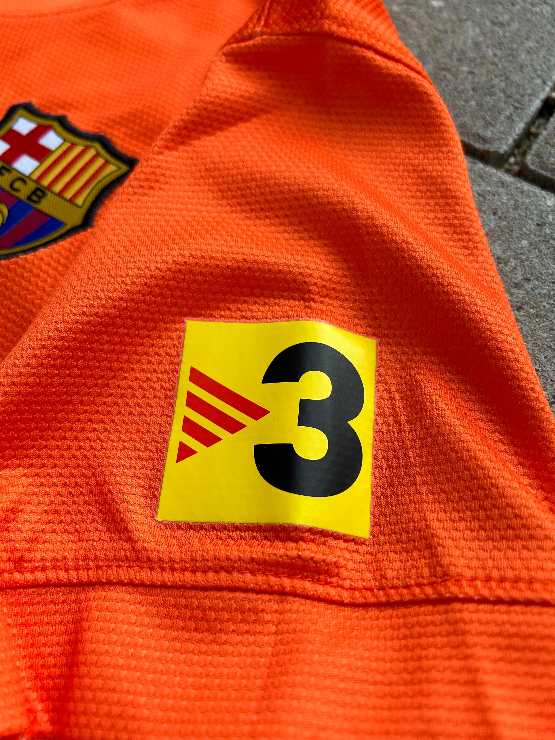 Barcelona 2012/13 Authentic Away Shirt Size L Kids 5