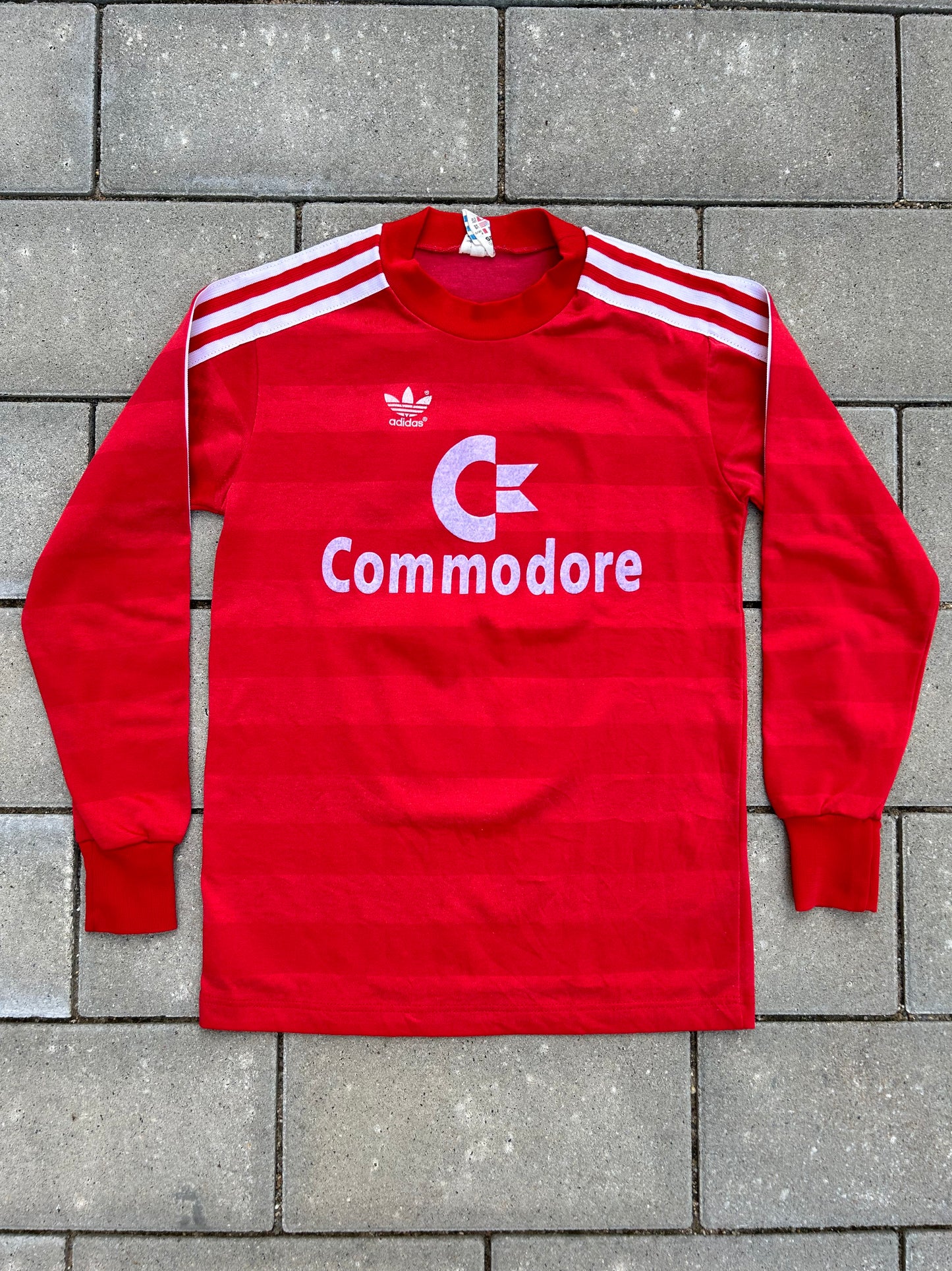 Bayern München 1984/85 Authentic Home Shirt Klaus Augenthaler #5 Size XS 1