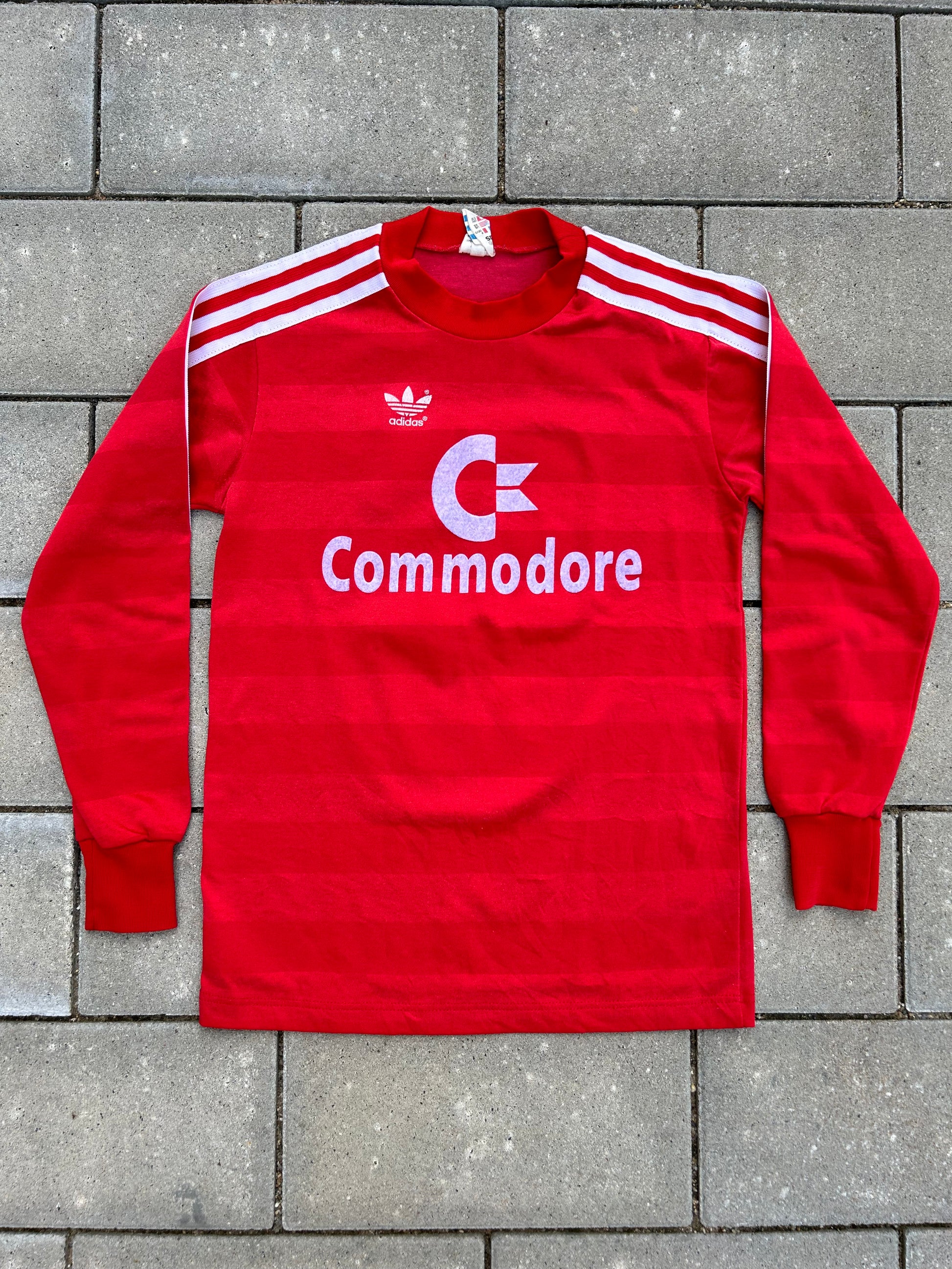 Bayern München 1984/85 Authentic Home Shirt Klaus Augenthaler #5 Size XS 1