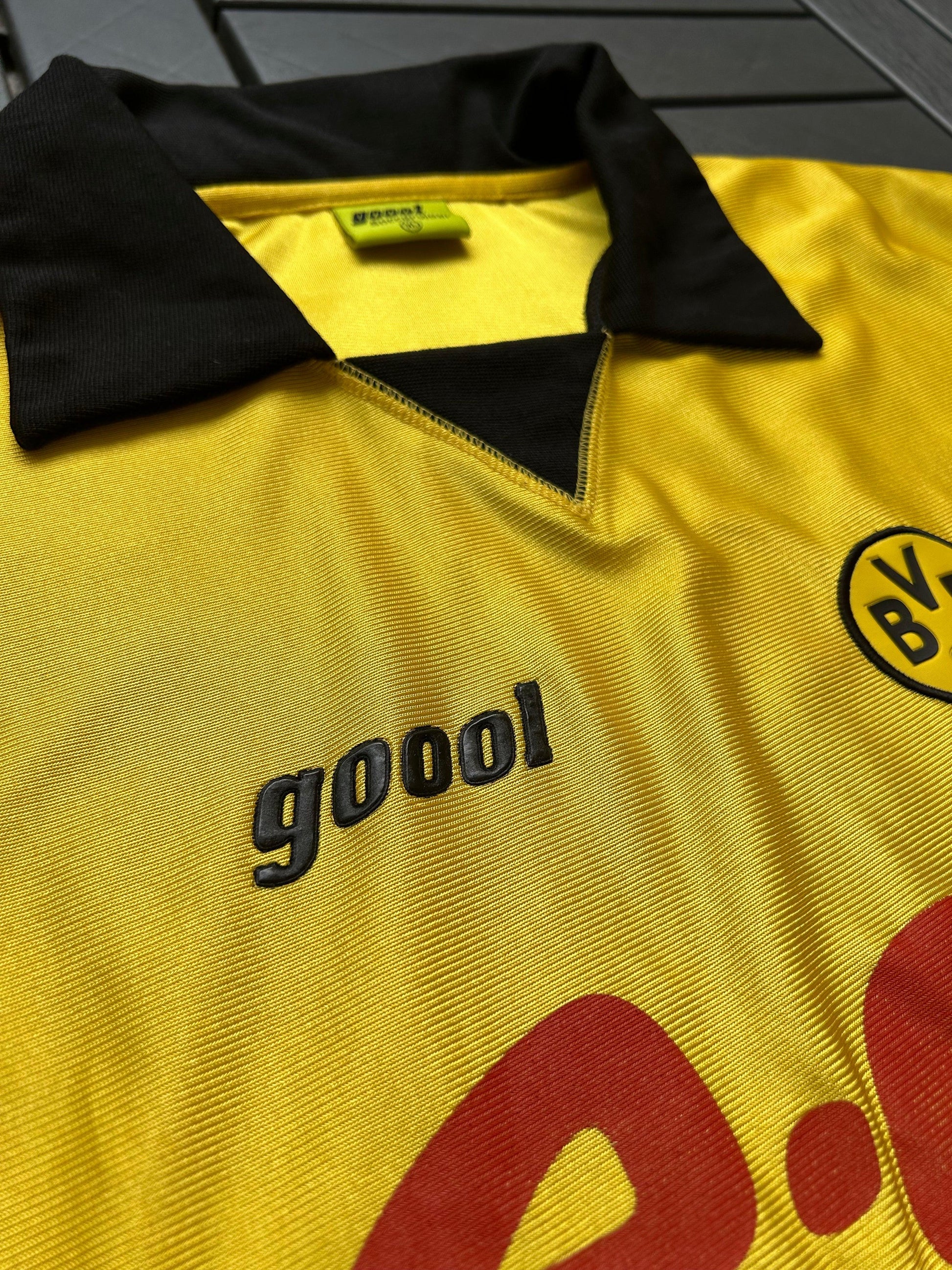 Borussia Dortmund 2003/04 Authentic Euro Home Shirt Jensen #15 Size XL 3