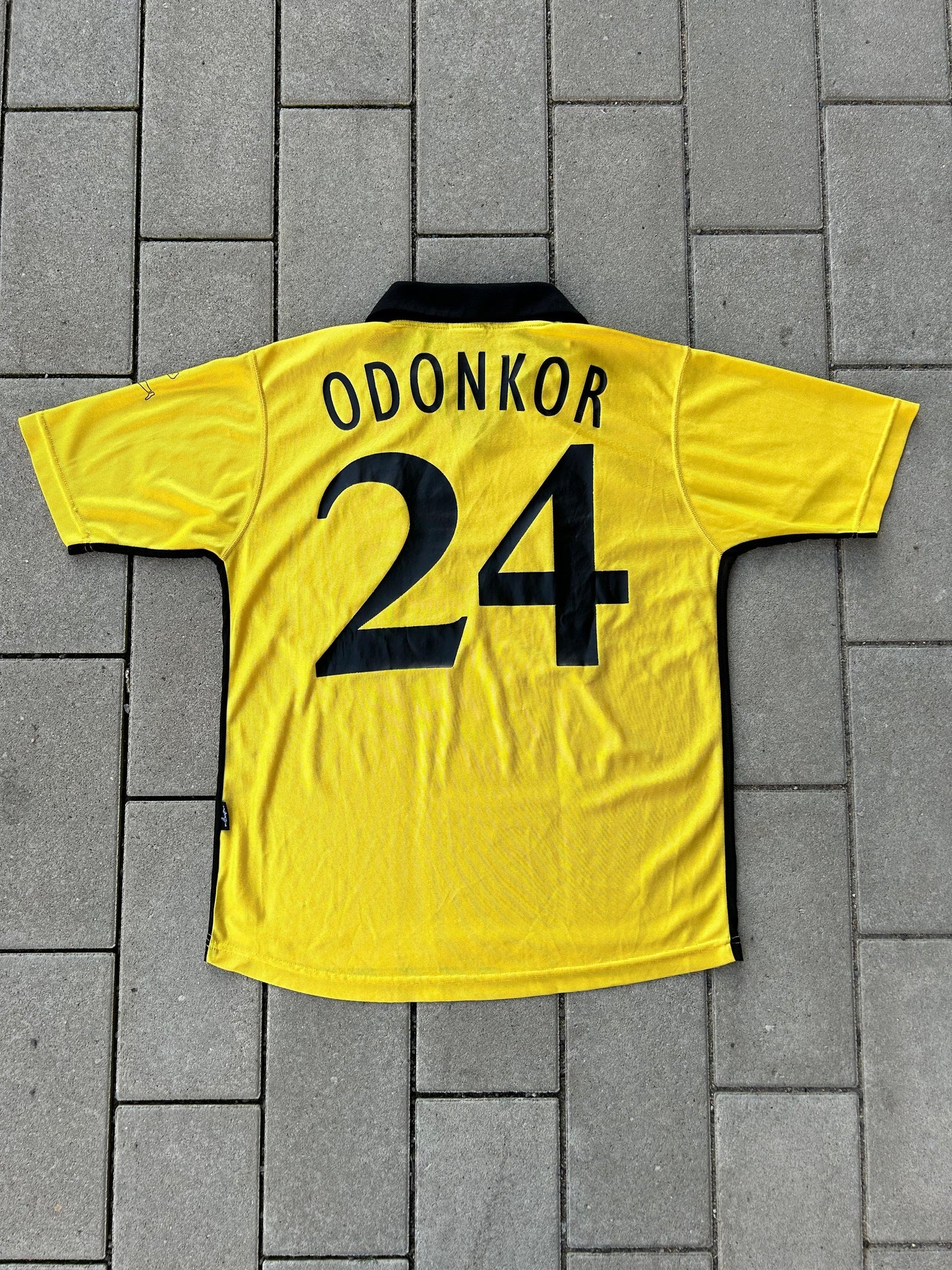 Borussia Dortmund 2003/04 Authentic Euro Home Shirt Odonkor #24 Size M