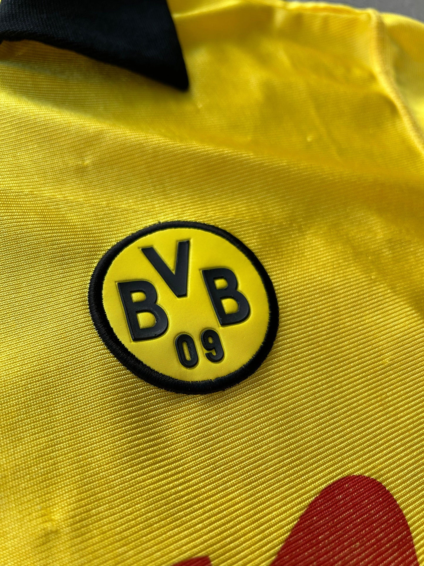 Borussia Dortmund 2003/04 Authentic Euro Home Shirt Odonkor #24 Size M 2