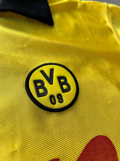 Borussia Dortmund 2003/04 Authentic Euro Home Shirt Odonkor #24 Size M 2