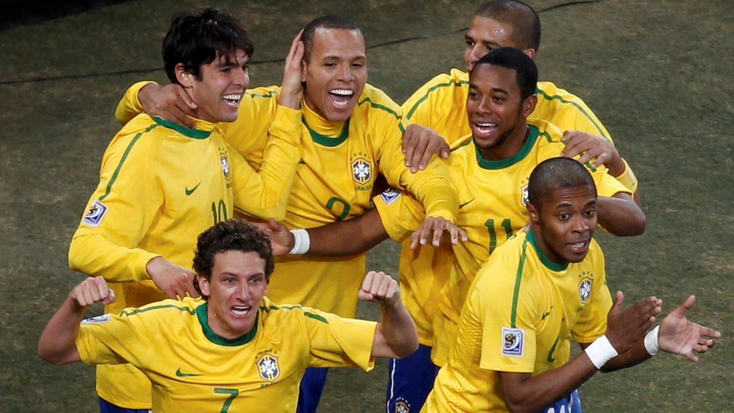 Brazil 2010/11 Authentic Home Shirt Size M