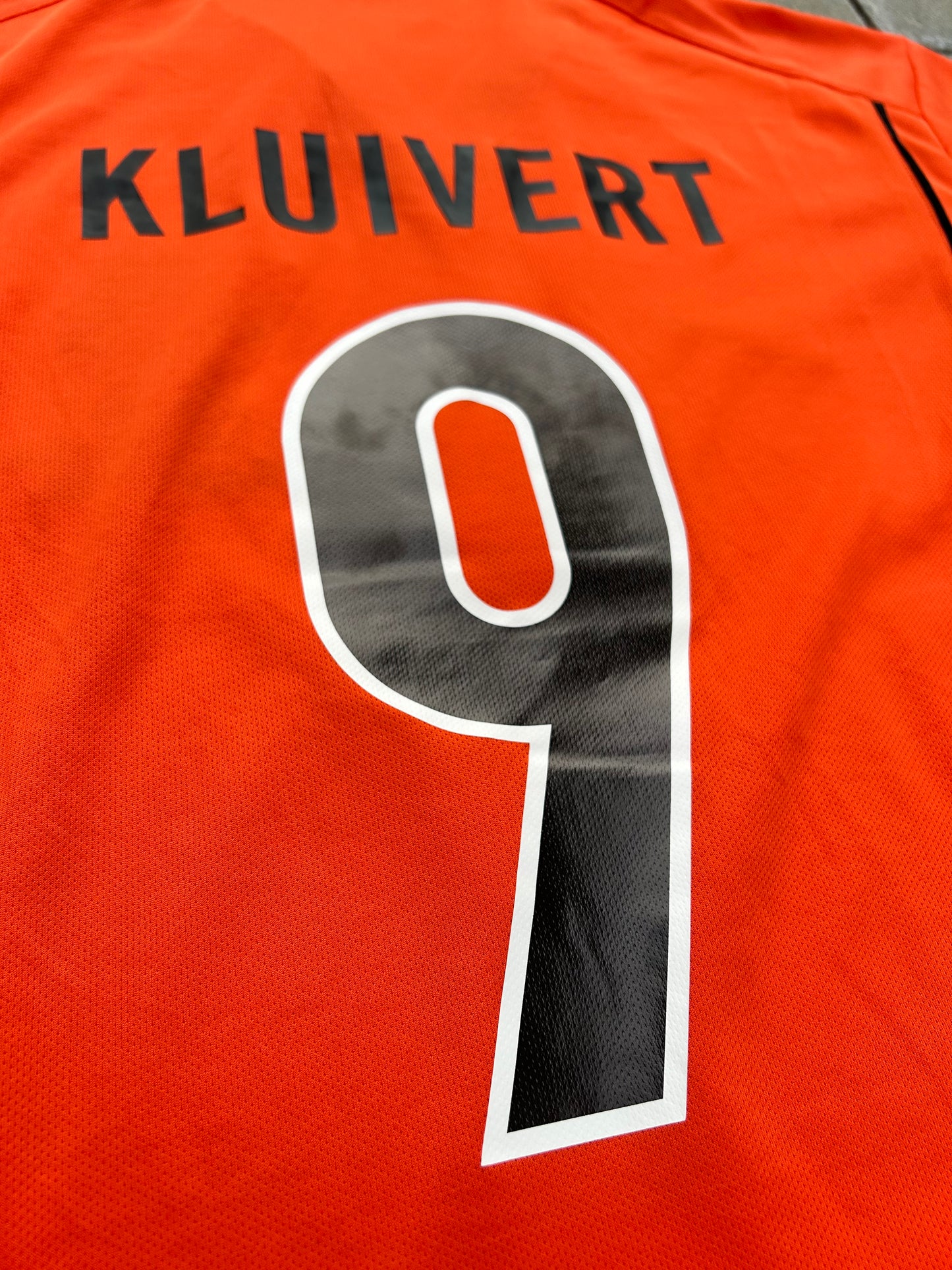 Netherlands 1998/99 Home Shirt Kluivert #9 Size L