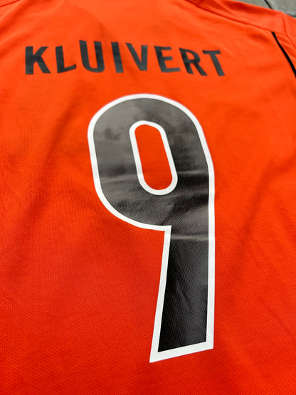 Netherlands 1998/99 Home Shirt Kluivert #9 Size L