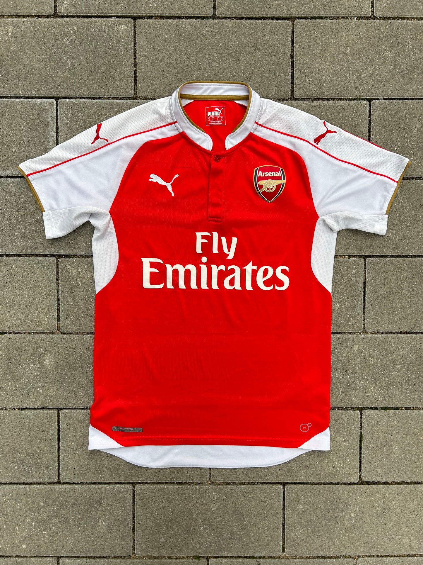 Arsenal 2015/16 Original Home Shirt Size S