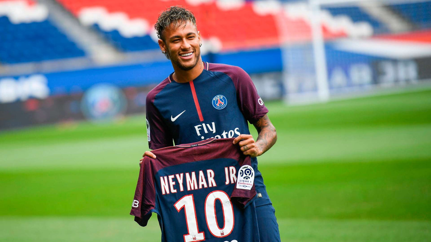 PSG 2017/18 Original Home Shirt Neymar #10 Size M