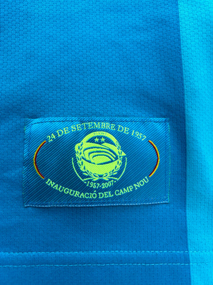Barcelona 2007/08 Original Away Shirt Size L KIDS