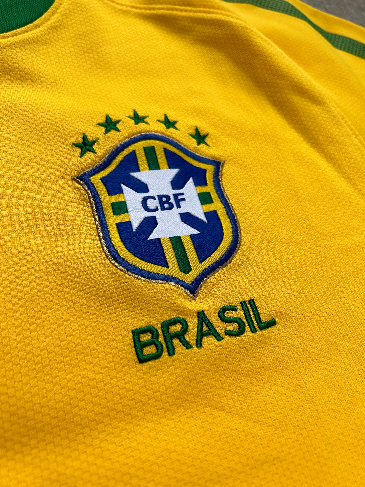 Brazil 2010/11 Authentic Home Shirt Size M
