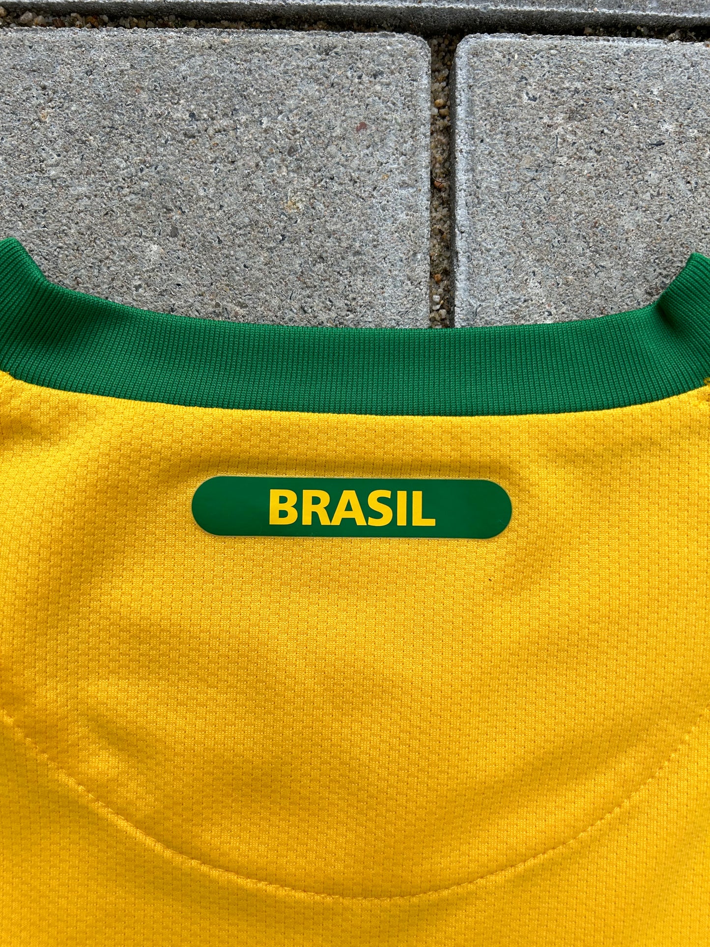 Brazil 2010/11 Authentic Home Shirt Size M