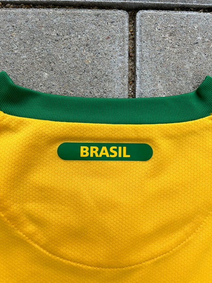 Brazil 2010/11 Authentic Home Shirt Size M
