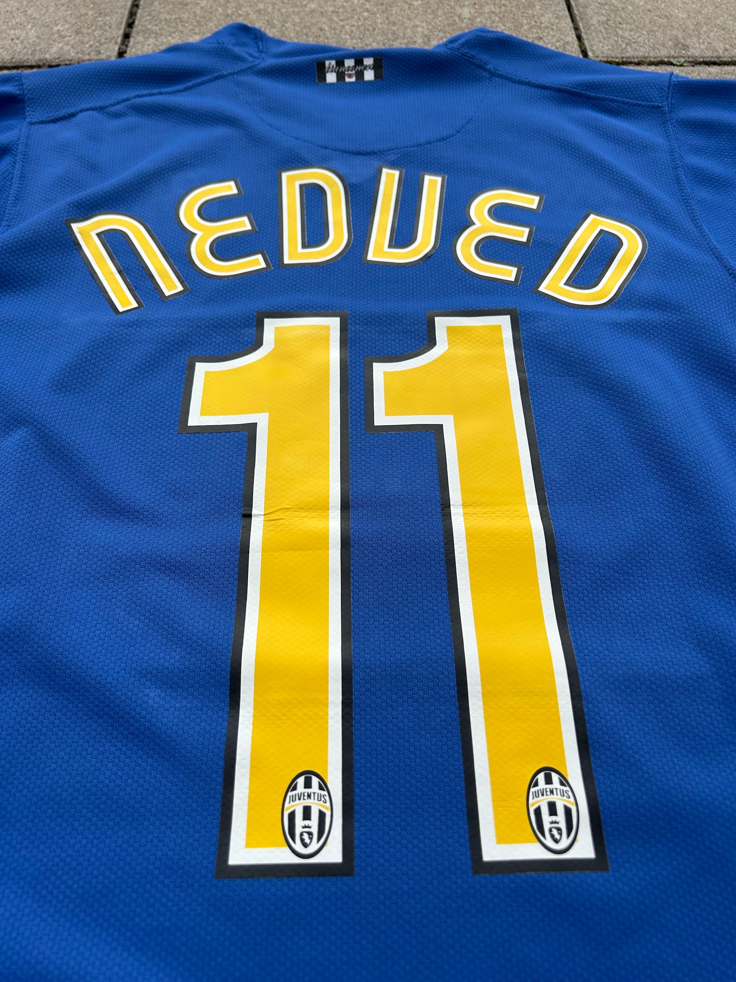 Juventus 2007/08 Original Auswärtstrikot Nedvěd #11 Größe S